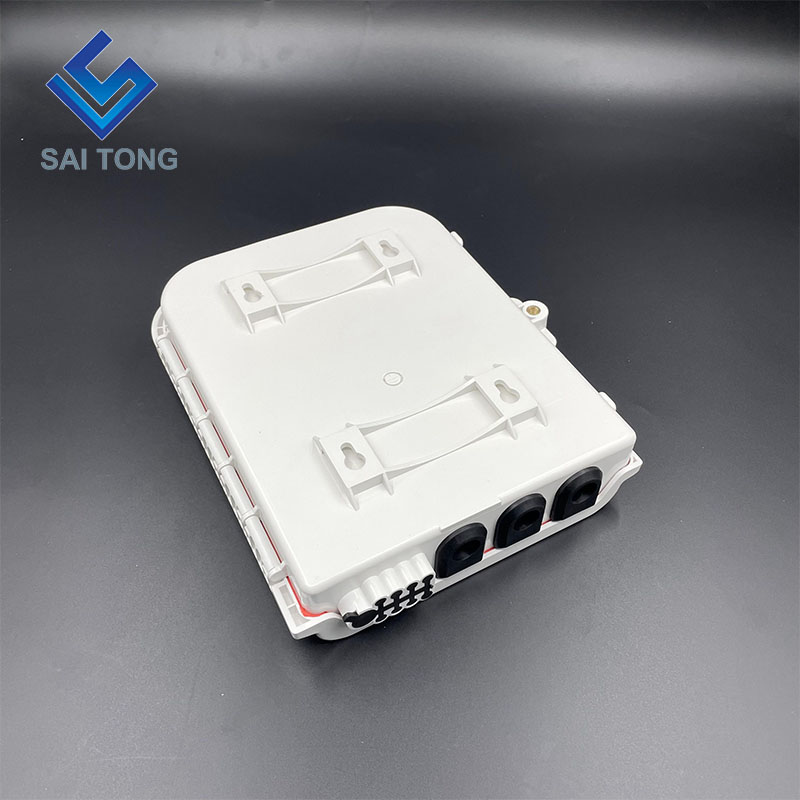 Aprovizionare din fabrică 8 nuclee ftth box plc splitter 1 8 cutie de distribuție optică 8 porturi NAP pentru echipamente de fibră optică