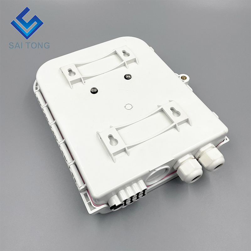 China Factory 48 core ftth box plc splitter cutie de distribuție optică cu 4 tăvi 2 în 8 porturi NAP pentru echipamente cu fibră optică