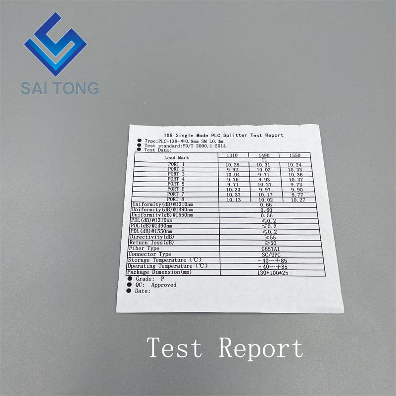 1:2 SC/UPC Card PLC fibră optică splitter card inserare splitter impermeabil SC UPC LGX casetă tip splitter