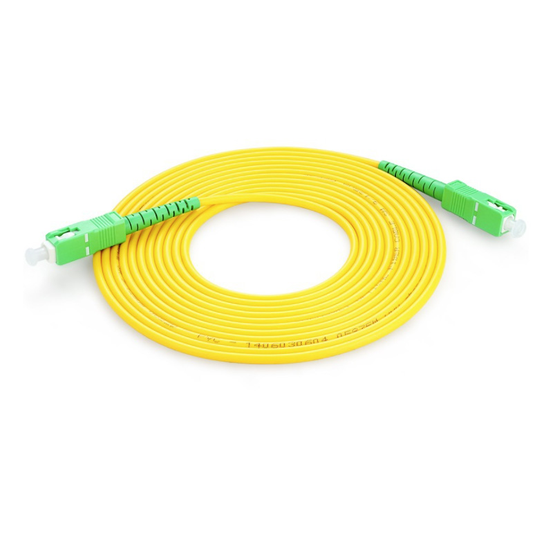 Sc/Apc Simplex Singlemode 1m 3.0mm/2.0mm Fibră optică Cordon de corecție Jumpers