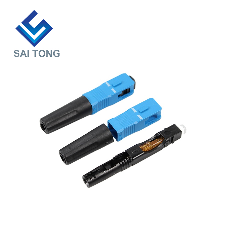 Saitong Supply Echipament de comunicație conector rapid sc/upc ftth Fibră optică Conector rapid