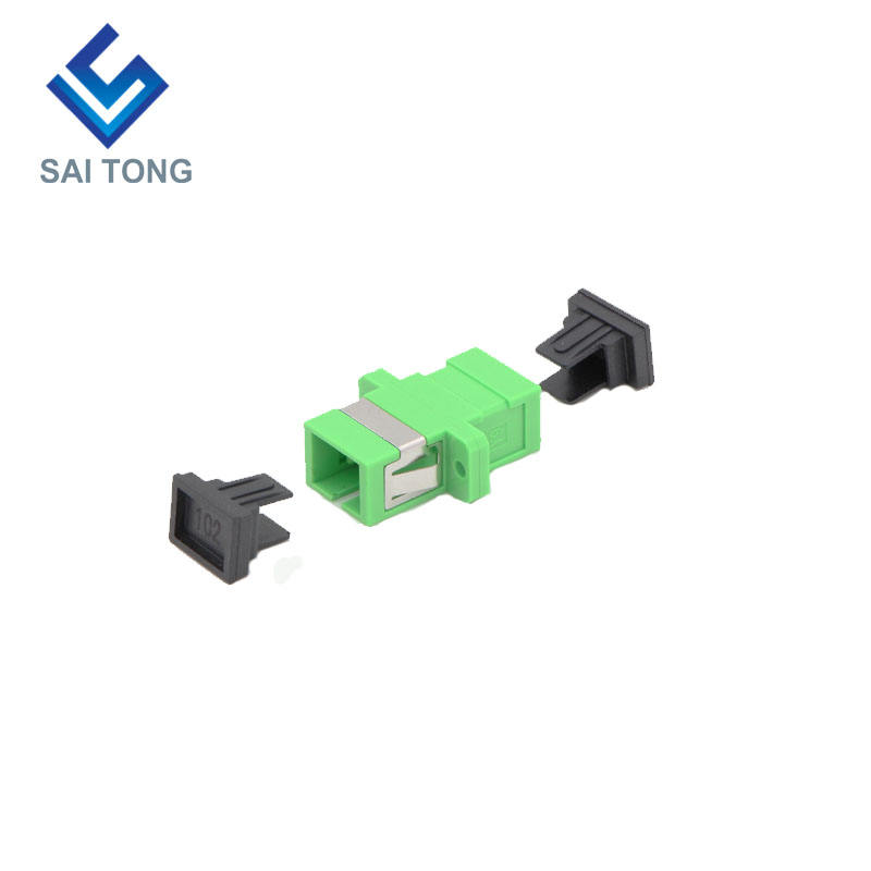 SC-SC APC SM Conector Fibră Optică Simplex Preț ieftin Adaptor Fibră SC/APC pentru testarea fibrei