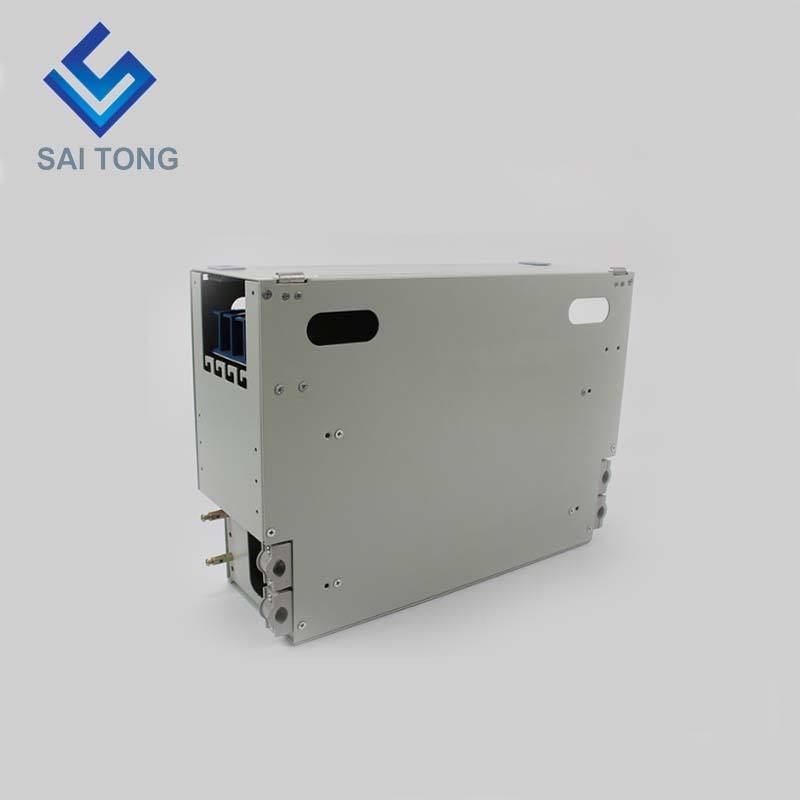 SaiTong FTTH 19 inch Rack Mount 48 Port Cabinet SC/FC ODF 4 U 48 core Cadru de distribuție din fibră optică Opțional încărcare completă